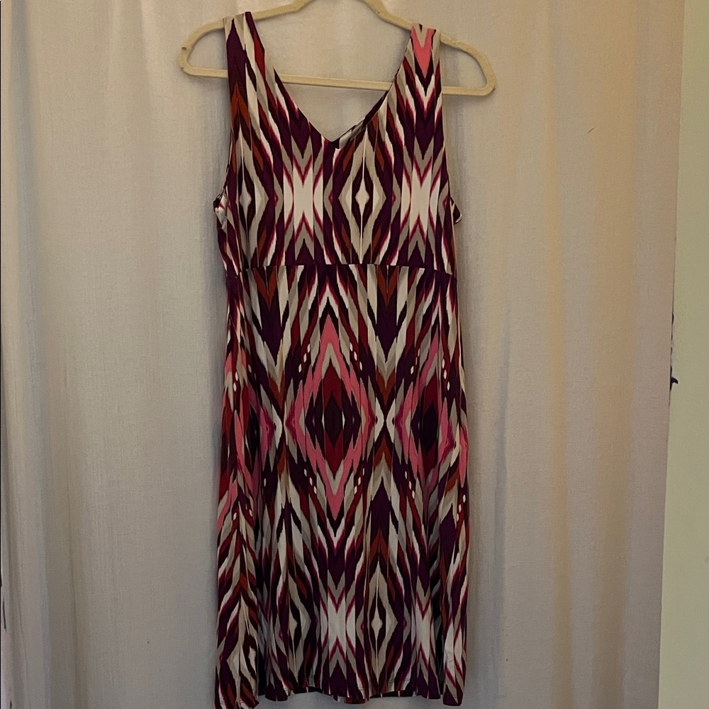 Athleta Santorini V-Neck Dress in Size Large.